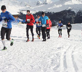 Deutscher Doppelsieg beim Snow Run in Arosa